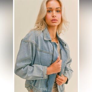Sage The Label Women’s PYT Denim Jacket (Light Wash)